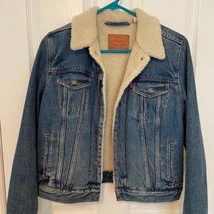 Levi’s Fleece Denim Jacket